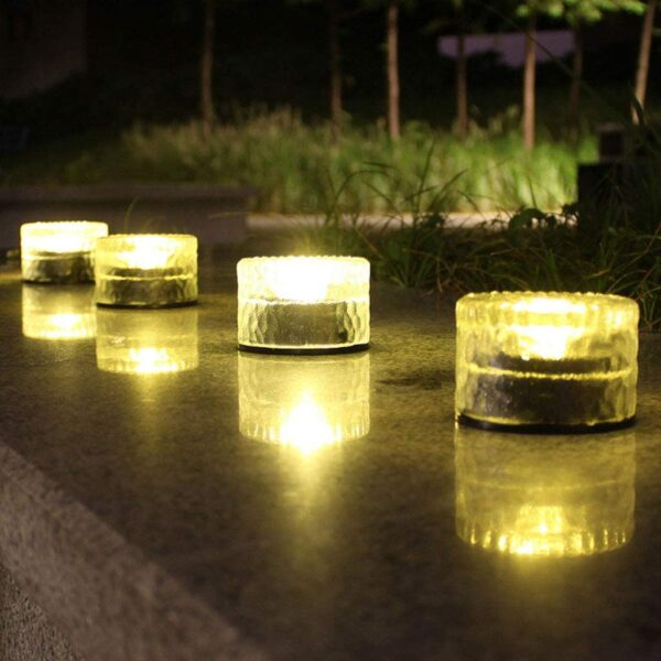 Ice Cube Solar Light (ROUND SHAPE) - Image 2