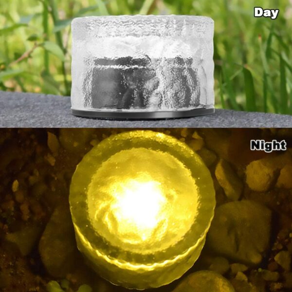 Ice Cube Solar Light (ROUND SHAPE) - Image 3