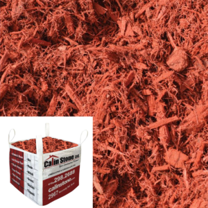 Mulch in Red  per Bulk Bag/Cubical Yard