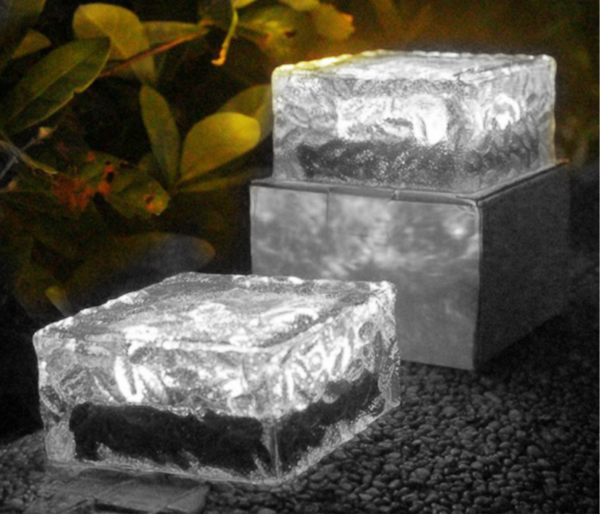 Ice Cube Solar Light (CUBE SHAPE)