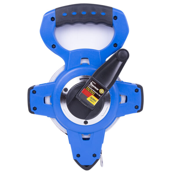 Toolway-Open Reel Tape Measure 100ft (30m) x 1/2in Metric/Imperial-100024 - Image 4